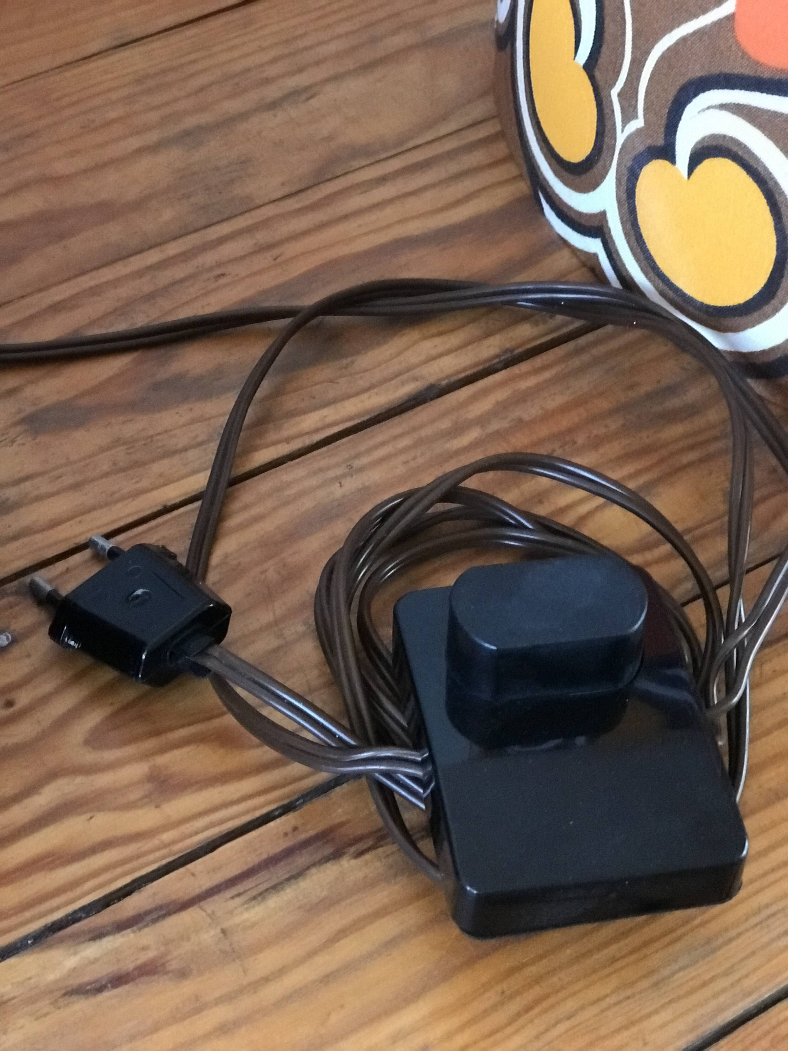 Ceramic floor lamp, 1970s