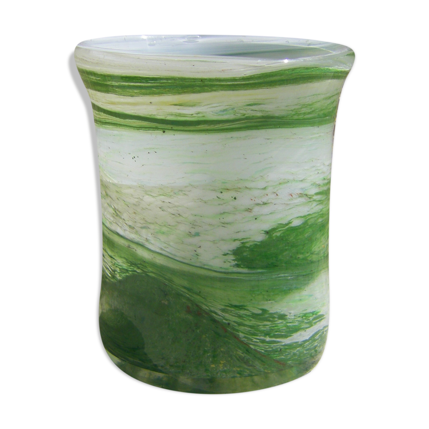 Porte-crayons en pate de verre