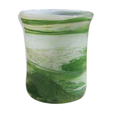 Pencil holders made of glass paste