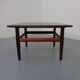 Rosewood coffee table by Grete Jalk for Glostrup, Denmark, 1960s.