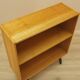 Ash shelving unit on splayed legs, Denmark, 1960s