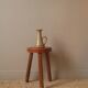 Soliflore vase in ceramic stoneware handmade vintage pottery Scandinavian country style decoration