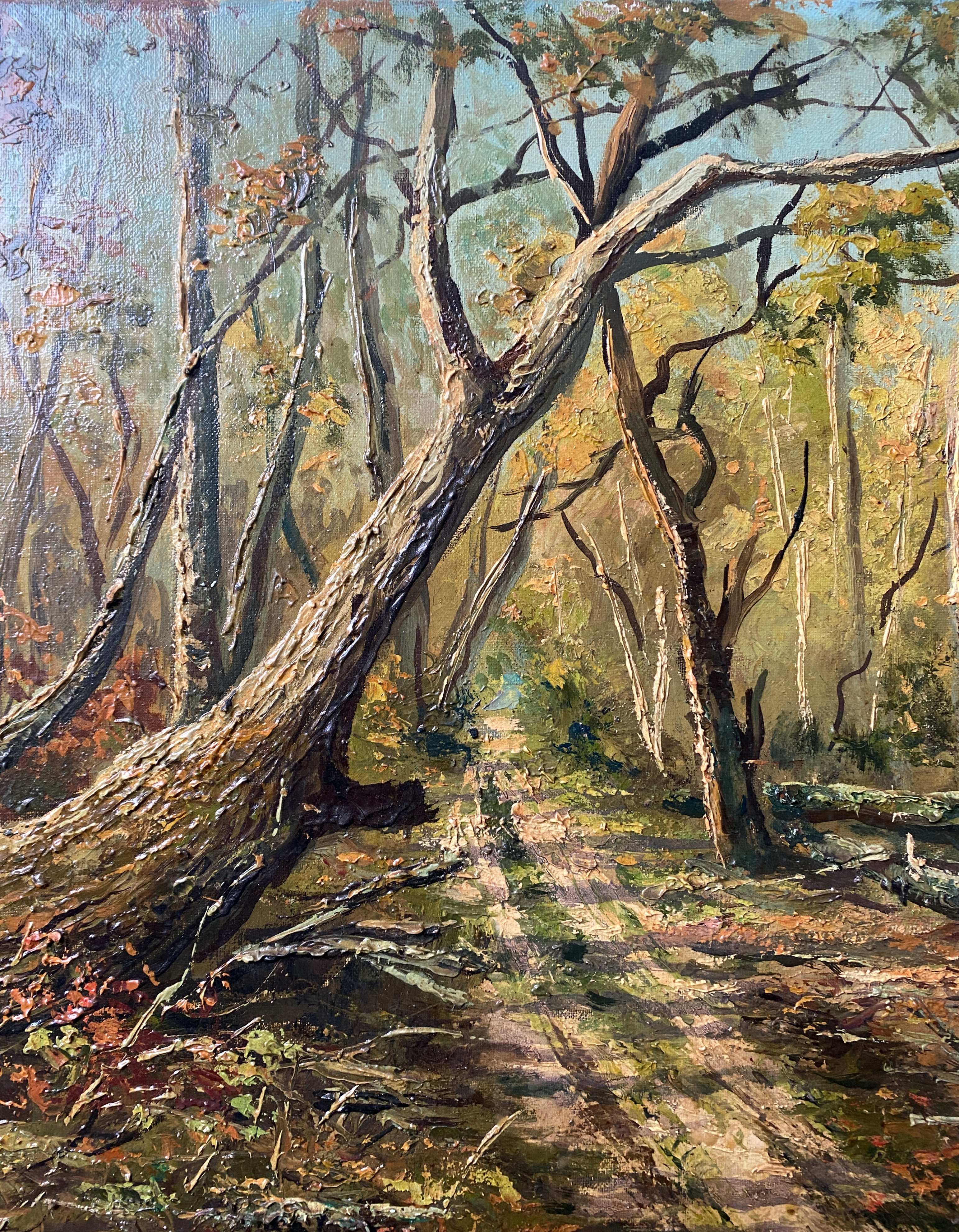 Table HST, Bonnel Forest, signed A. Sergant, middle XX°