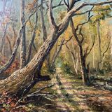 Table HST, Bonnel Forest, signed A. Sergant, middle XX°