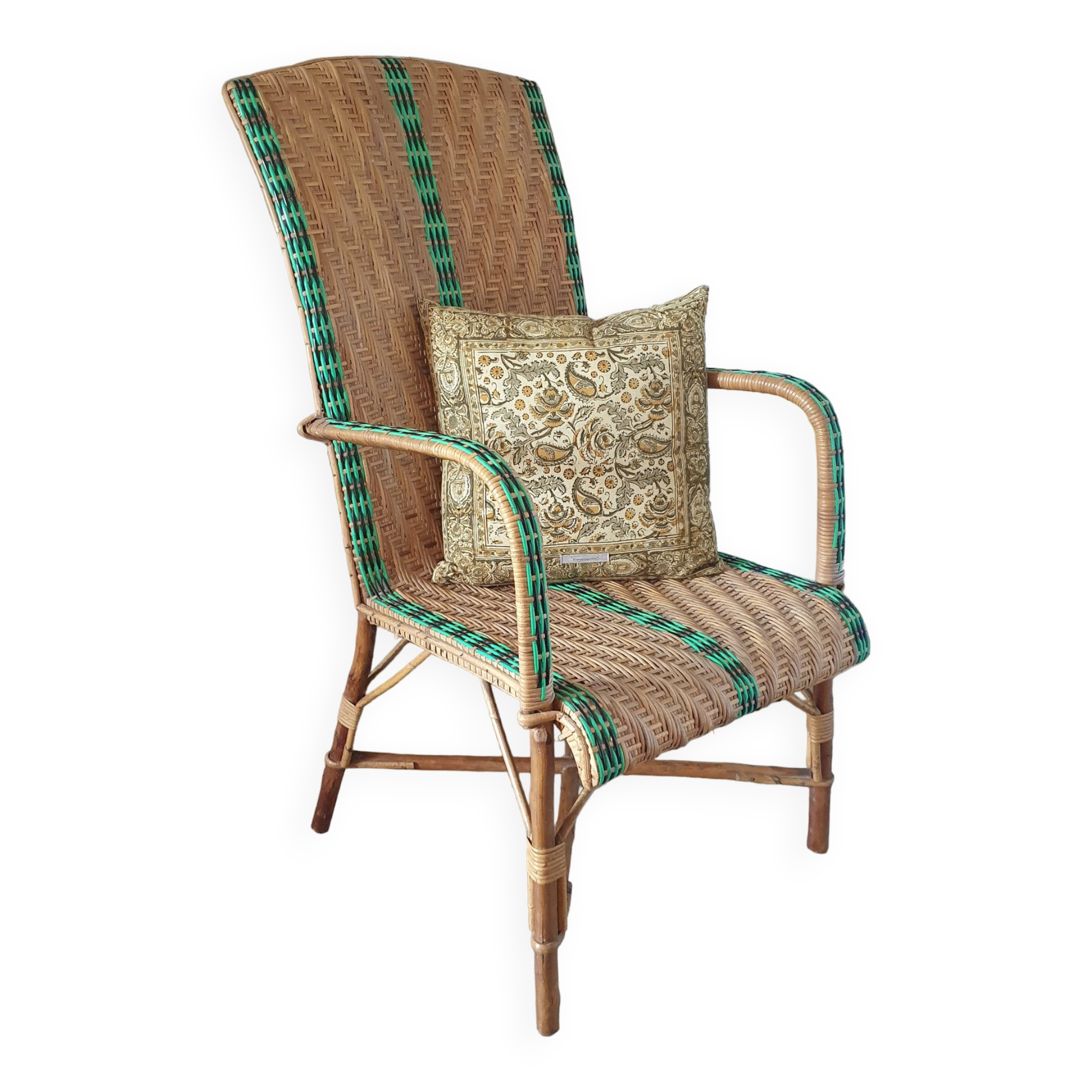 Fauteuil en rotin