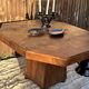 Rare table a manger octogonale art deco