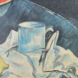 Tableau nature morte peinte à l’huile