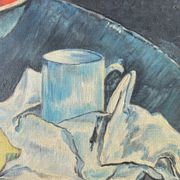 Still life painting in oil