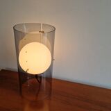 Model D-2045 Cylindrical table lamp with globe for Raak Amsterdam, The Netherlands 1960's