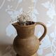 Vintage stoneware pitcher