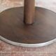Lampadaire bois vintage, table de lecture, table bois sculptée, liseuse