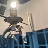 50s crystal table lamp