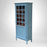 Parisian wardrobe glazed blue gray