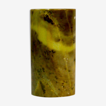 Hard stone pencil vase or jar 20th century