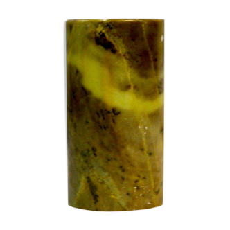 Hard stone pencil vase or jar 20th century