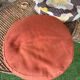 Very beautiful vintage rattan set: 4 armchairs and a table (75/57cm).