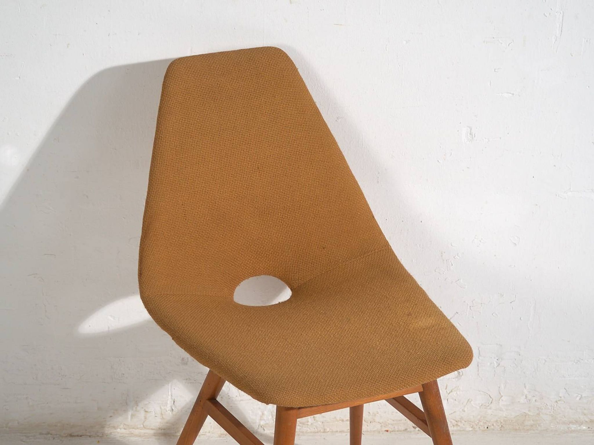 Chaises décoratives vintage (c.1950). Ensemble de 2 pièces