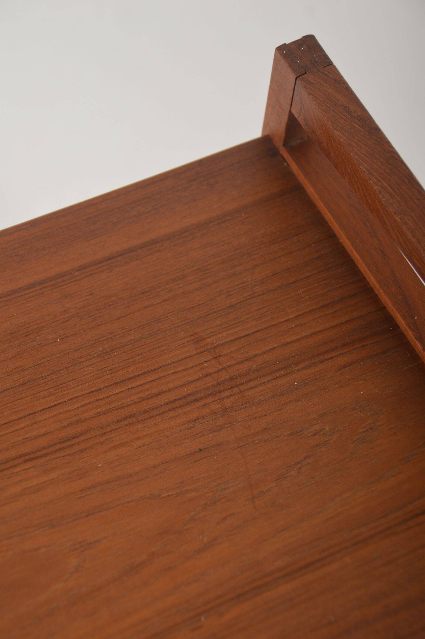 Danish magazine holder designed by Kai Kristiansen for Sika Møbler, 1960s