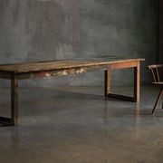 Table à manger rustique primitive, France, années 1900
