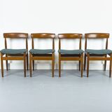 Teak dining chairs by Farsø Møbelfabrik, 1960s, set of 4.