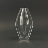 Signed Mid-Century Scandinavian Glass Vase by M. Morales-Schildt for Kosta