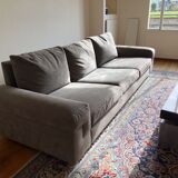 Sofa alcantara gray 3 places
