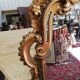 In-between wood stucco mirror Golden STYLE LOUIS XV trumeau ice decoration Castle