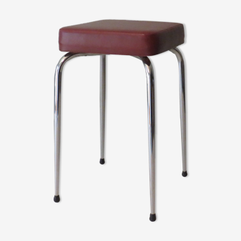 Vintage stool, Poelux Belgium 1960