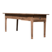 Table de ferme rénovée