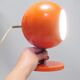 Lampe boule orange Koch & Lowi OMI 1970