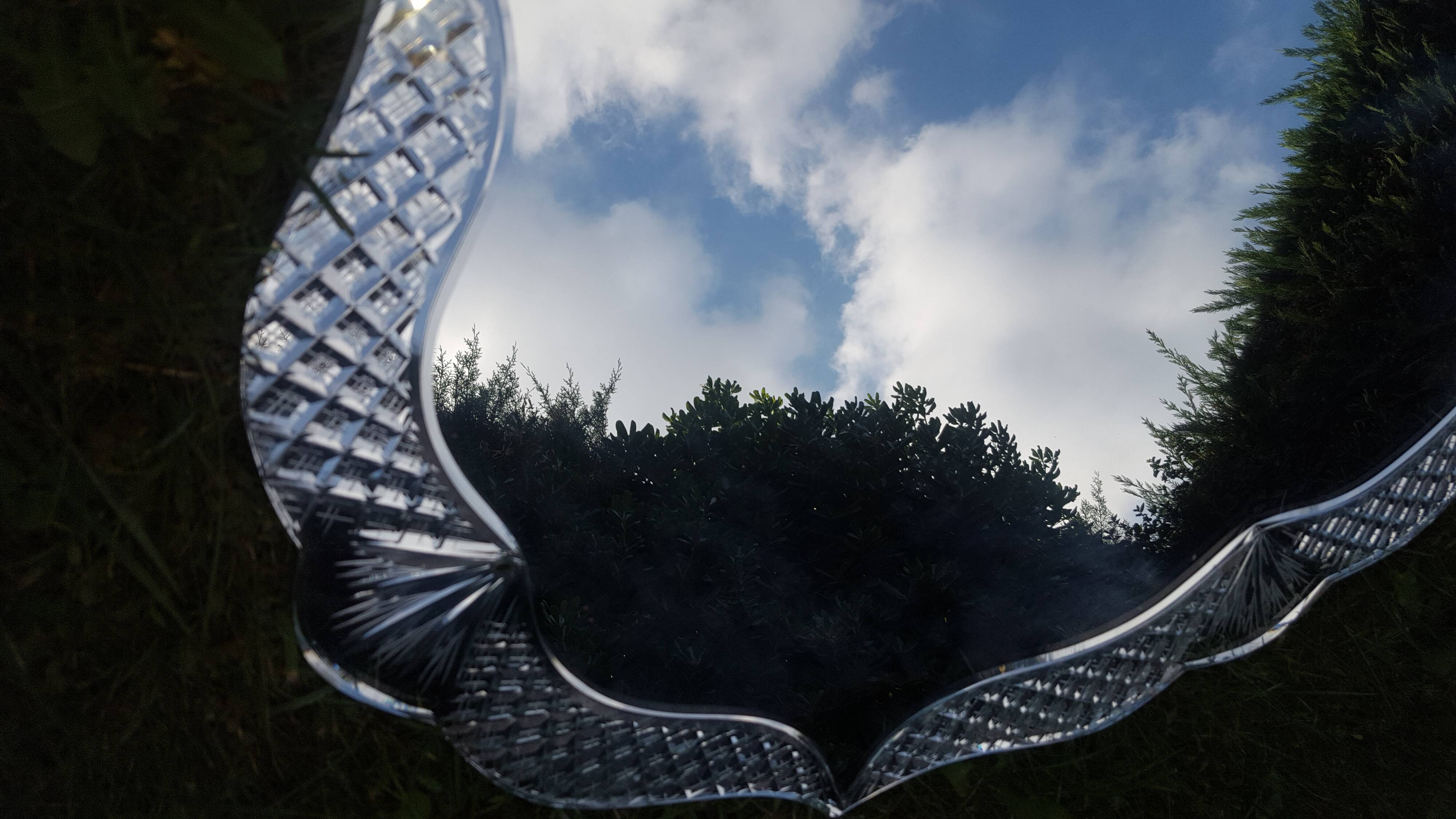 Carved vintage venetian mirror - 57 X 79 cm