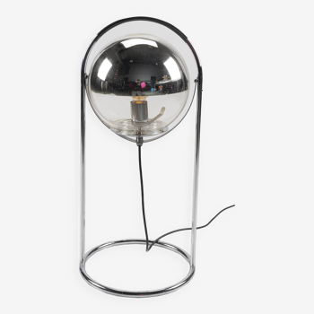 Chrome table lamp by motoko ishii for staff