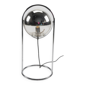 Chrome table lamp by motoko ishii for staff