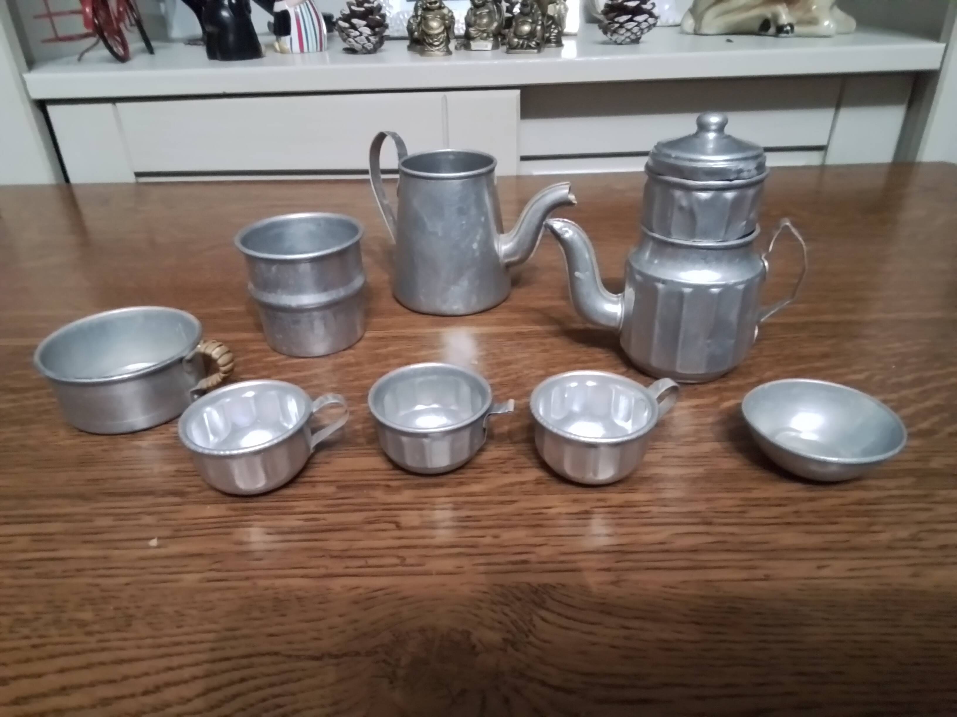 Vintage aluminum dinette set