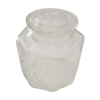 Old glass jar circa 50s/60s