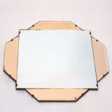 Venetian mirror pink 50 x 50 cm