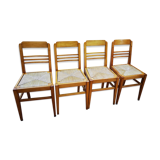 Set de 8 chaises reconstruction