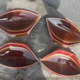 4 Coupelles Vintage 50’-60´s céramique Verceram