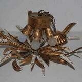 60's suspension lamp style ears of wheat