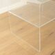 1960s Acrylic Side Table