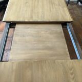 Cherry dining table - patinated - extendable