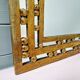 Brutalist mirror in solid bronze, 1970s