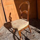 Set of 4 Louis Philippe chairs, 19th century