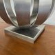 Lampe lune en chrome