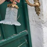 Bronze sconce