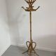 Vintage 50's rattan parrot coat rack