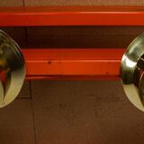 Pair of Danish brass ceiling lights model T742, Hans Agne Jakobson 1960.