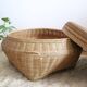 Large vintage wicker box