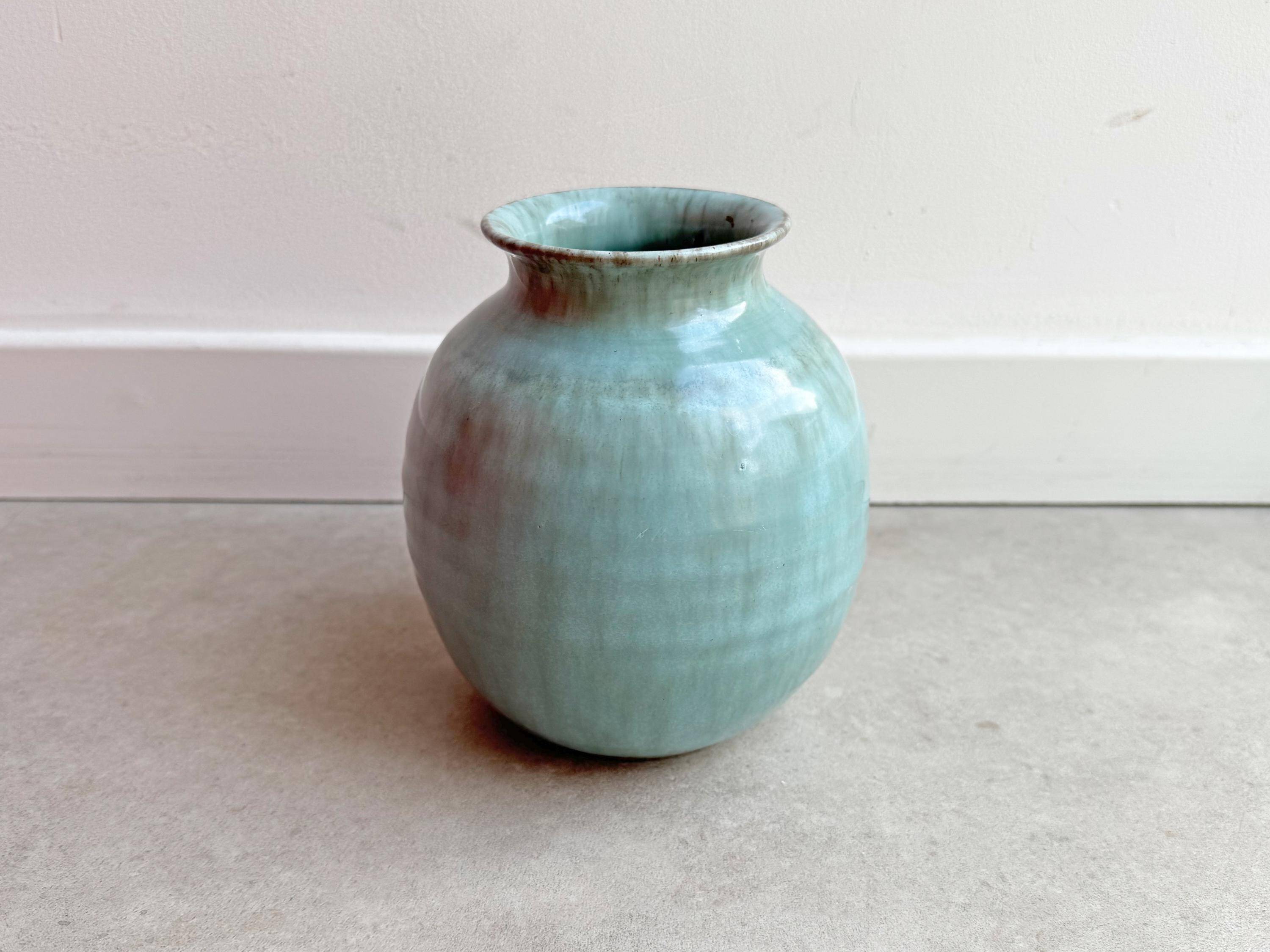 Vintage Dutch ceramic Wim Visser vase by Sphinx