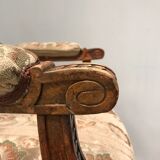 Sofa set and two armchairs, antique 19th century